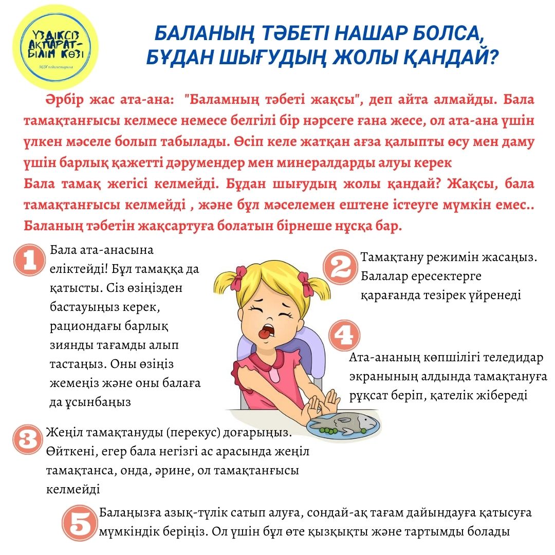 Ата - аналарға кенес